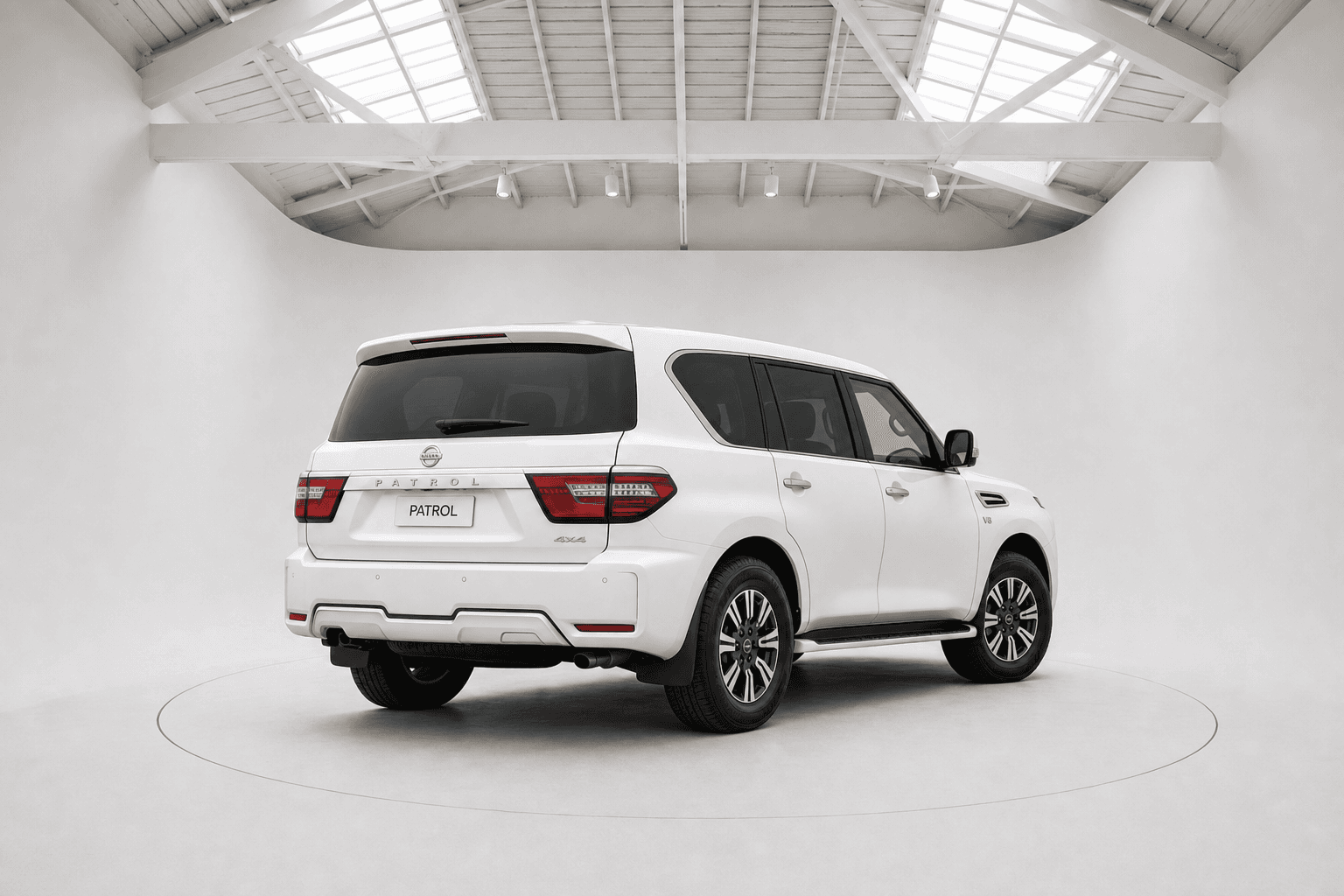 Nissan Patrol · Rear three-quarter
