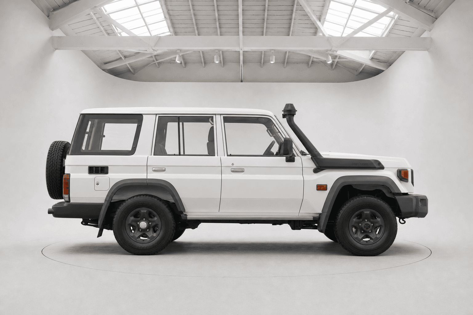 Toyota LandCruiser 70 · Profile
