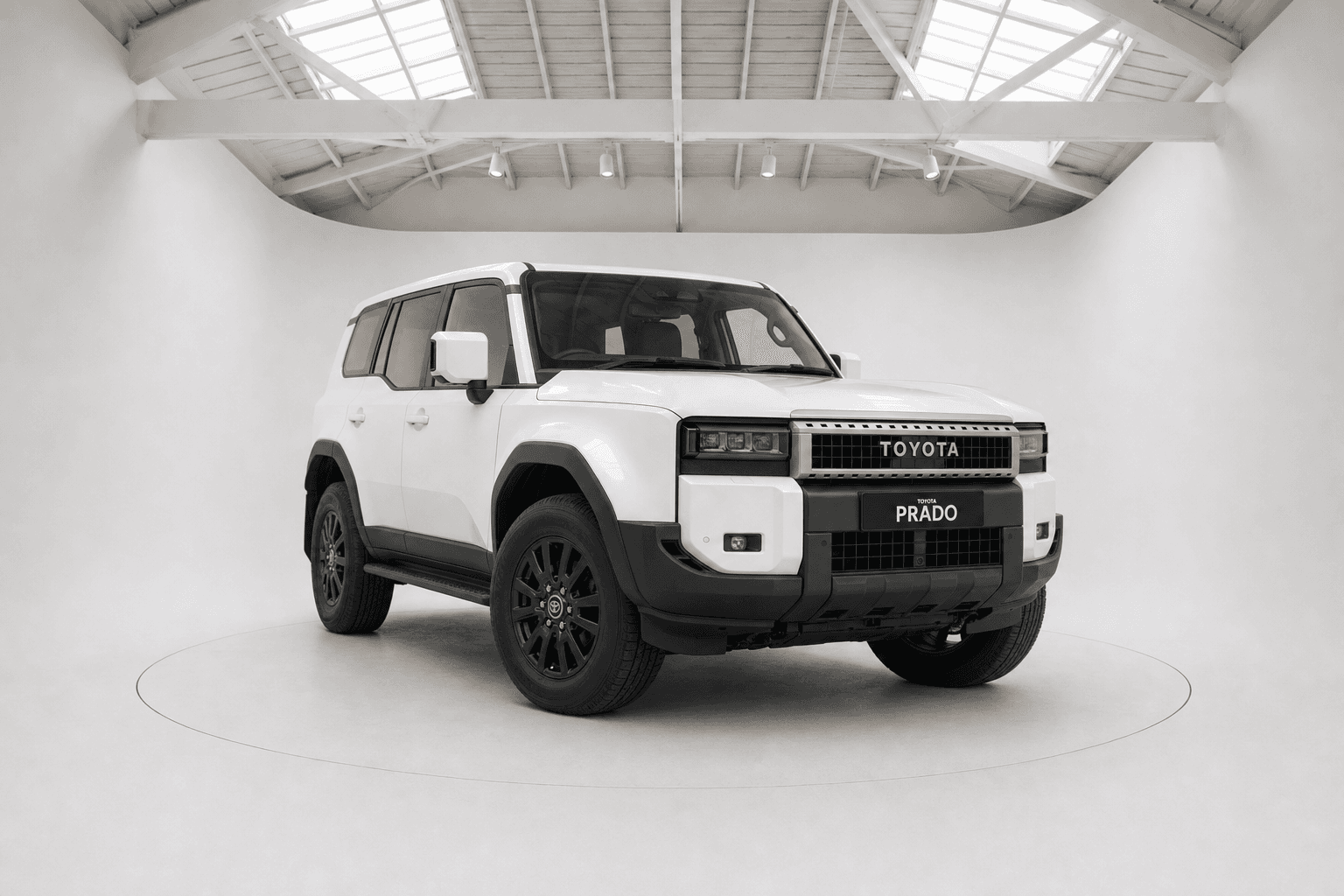 Toyota Prado · Front three-quarter