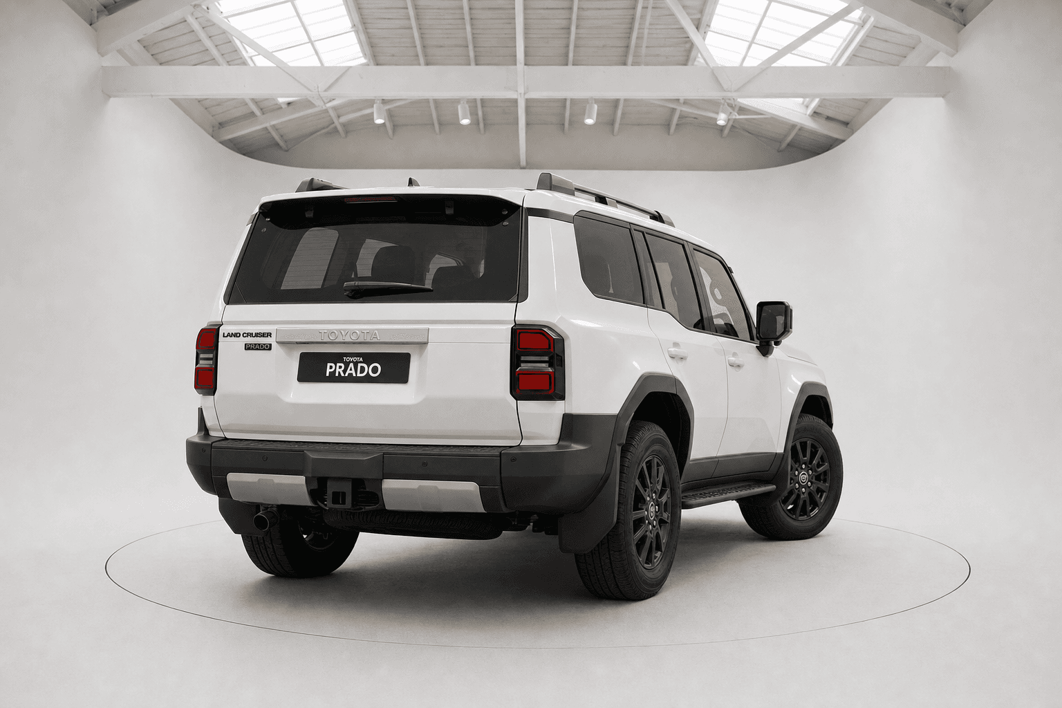 Toyota Prado · Rear three-quarter